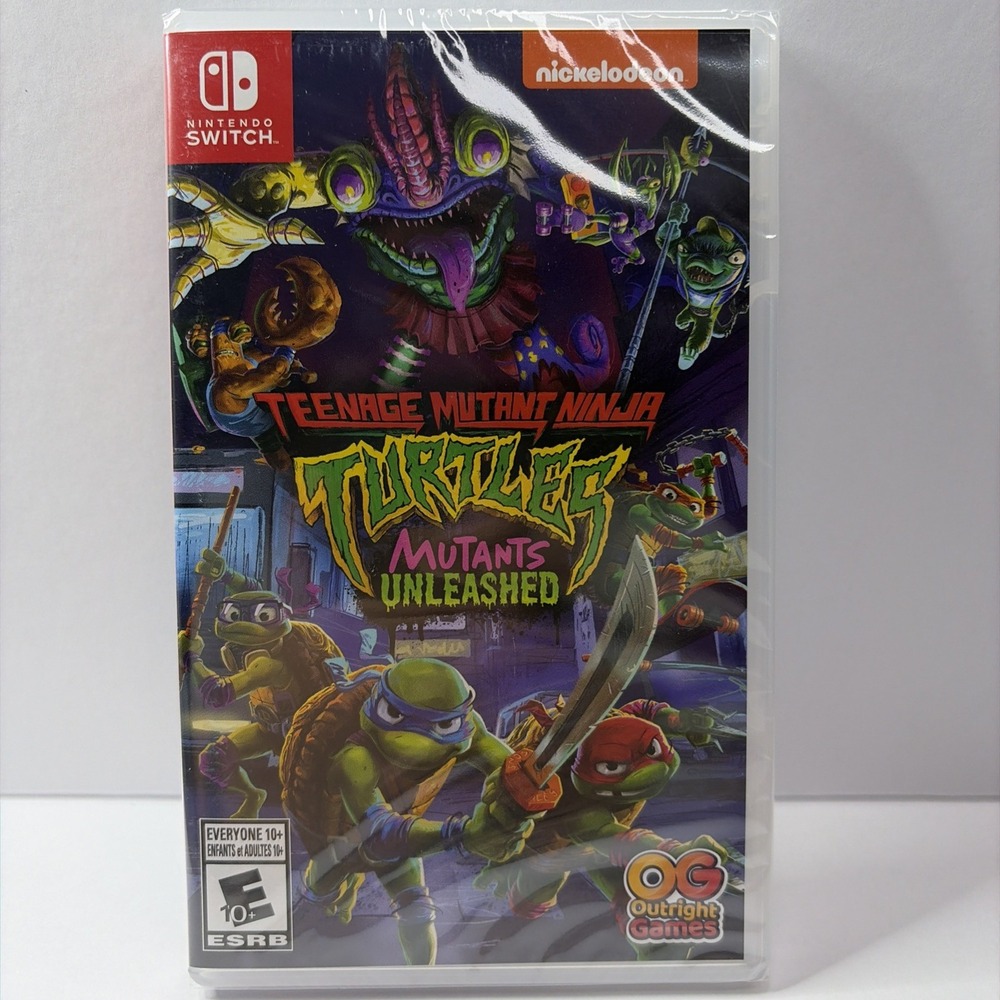 TMNT Mutants Unleashed Nintendo Switch - Brand New - Factory Sealed